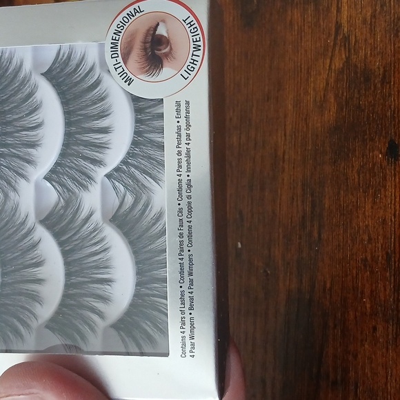 Ardell 3D Faux Mink Multi Dimensional, Lightweight #853 Lashes Pack  4 Pairs - Picture 4 of 4